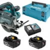 Makita DCS553RTJ 18V Li-Ion Accu Metaalcirkelzaag Set (2x 5.0Ah Accu) In Mbox - 150mm - KoolborstelloosDCS553RTJ