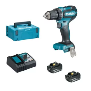 Makita DDF485RFJ 18V Li-Ion Accu Boor-/schroefmachine Set (2x 3.0Ah) In Mbox - KoolborstelloosDDF485RFJ