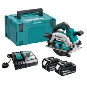 Makita DHS660RTJ 18V Li-Ion Accu Cirkelzaag Set (2x 5.0Ah Accu) In Mbox - 165mm - KoolborstelloosDHS660RTJ