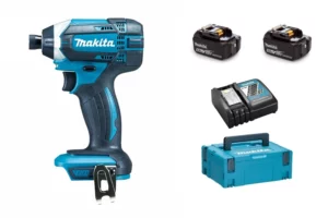 Makita DTD152RTJ 18V Li-Ion Accu Slagschroevendraaier Set (2x 5.0Ah Accu) In MboxDTD152RTJ