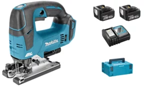 Makita DJV142RTJ 14.4V Li-Ion Accu Decoupeerzaag Set (2x 5.0Ah Accu) In Mbox - D-greep - Variabel - KoolborstelloosDJV142RTJ