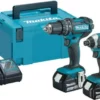 Makita DLX2131MJ 18V Li-Ion Accu Klopboor- /schroefmachine (DHP482)&Slagschroevendraaier (DTD152) Combiset (2x 4.0Ah Accu) In MboxDLX2131MJ