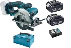 Makita DSS501RMJ 18V Li-Ion Accu Cirkelzaag Set (2x 4.0Ah Accu) In Mbox - 136mmDSS501RMJ