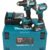 Makita DLX2189TJ 18V Li-Ion Accu Schroef/boormachine (DDF484)&Slagschroevendraaier (DTD153) Combiset (2x 5,0Ah Accu) In Mbox - KoolborstelloosDLX2189TJ