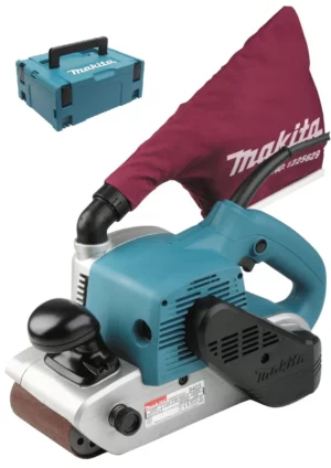 Makita 9403J Bandschuurmachine In Mbox - 1200W - 100 X 610mm9403J