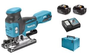 Makita DJV181RT1J 18V Li-Ion Accu Decoupeerzaag Set (2x 5.0Ah Accu) In Mbox - T-greep - Variabel - KoolborstelloosDJV181RT1J