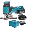 Makita DJV181RMJ 18V Li-Ion Accu Decoupeerzaag Set (2x 4.0Ah Accu) In Mbox - T-greep - Variabel - KoolborstelloosDJV181RMJ