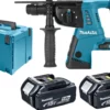 Makita DHR264RT2J 36V (2x 18V) Li-Ion Accu SDS-plus Combihamer Set (2x 5.0Ah Accu) In Mbox - 2,5JDHR264RT2J