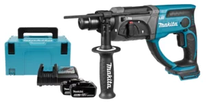 Makita DHR202RTJ 18V Li-Ion Accu SDS-plus Combihamer Set (2x 5.0Ah Accu) In Mbox - 2JDHR202RTJ