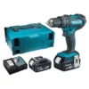 Makita DHP482RMJ 18V Li-Ion Accu Klopboor- /schroefmachine Set (2x 4.0Ah Accu) In MboxDHP482RMJ