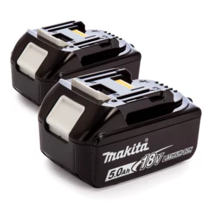 Makita BL1850B Duopack 18V Li-Ion Accu-5.0Ah (2st) - Gereedschap Accu's - De Batterij Is Uitgerust Met LED Indicator - Lithium-Ion Technology - 2xBL1850B Duopack