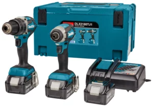 Makita DLX2180TJ1 18V Li-Ion Accu Klop-/schroefmachine (DHP484)&Slagschroevendraaier (DTD153) Combiset (3x 5,0Ah Accu) In Mbox - KoolborstelloosDLX2180TJ1