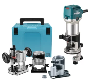 Makita RT0702CX3J Kantenfrees Incl. Diverse Voeten In Mbox - 710WRT0702CX3J