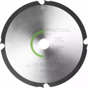 Festool 205769 Diamant-cirkelzaagblad - DIA 168x1,8x20 - 4T - ABRASIVE MATERIALSDIA 168x1,8x20 F4