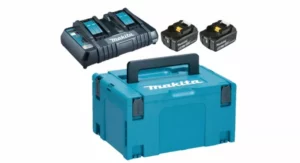 Makita 198077-8 18V Li-Ion Accu Starterset (2x 6,0Ah) In Mbox198077-8
