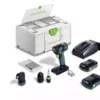 Festool TXS 18 C 3,0-Set 18V Li-Ion Accu Schroefboormachine Incl. Bitset (2x 3,0Ah) In Systainer - 40NmTXS 18 C 3,0-Set