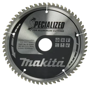 Makita B-33261 Specialized Cirkelzaagblad 190x30x2,4 60T - AluminiumB-33261
