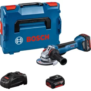 Bosch GWS 18V-10 Accu Haakse Slijper In L-boxx (2x5,0Ah)GWS 18V-10 P