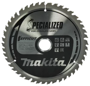 Makita E-06987 Efficut Cirkelzaagblad Hout - 216x30x2,0mm 45TE-06987
