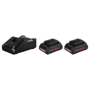 Bosch 1600A01BA3 18V Li-Ion Accu Starterset (2x 4.0Ah) + Lader1600A01BA3