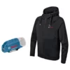 Bosch GHH 12+18V XA L 12V Li-Ion Accu Verwarmde Hoodie - Maat LGHH 12+18V XA L