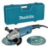 Makita GA9020RFK3 Haakse Slijper Incl. 2 Diamantzaagbladen In Koffer - 2200W - 230mm - SoftstartGA9020RFK3