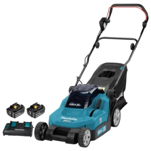 Makita DLM382CM2 (2x 18V) Li-Ion Accu Grasmaaier Set (2x 4.0Ah) - 38cmDLM382CM2
