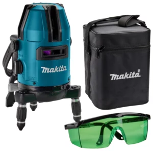 Makita SK40GDZ 12V Max Li-ion Accu Kruislijnlaser Body In Tas- Groen - 4 LijnenSK40GDZ