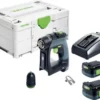 Festool CXS 12 2,5-Plus 12V Li-ion Accu-schroefboormachine Set (2x 2.5Ah Accu) In SystainerCXS 12 2,5-Plus