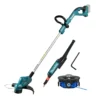 Makita DUR193Z LXT 18V Li-Ion Accu Grastrimmer Body - 260mm - Maait/trimt Netjes De Randen Van Het Gras - Eenvoudig In Hoogte VerstelbaarDUR193Z