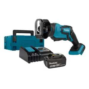 Makita DJR183RT1J 18V Li-Ion Accu Reciprozaag Set (1x 5.0Ah Accu) In Mbox - SnelwisselDJR183RT1J