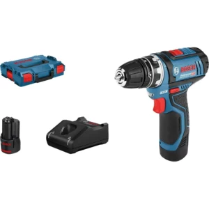 Bosch GSR 12V-15 FC 12V Li-Ion Accu Boor-/schroefmachine Set (2x 2.0Ah Accu) In L-BoxxGSR 12V-15 FC