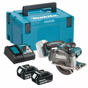 Makita DCS552RTJ 18V Li-Ion Accu Metaalcirkelzaag Set (2x 5.0Ah Accu) In Mbox - 136mmDCS552RTJ