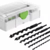 Festool 578111 6-delige Slangenborenset CENTROTECSYS3 S 76-SB CE-SORT/6