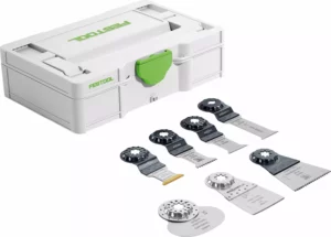 Festool 578116 7-delige Multitool Zaagbladset SYS3 S 76-OSC-SORT/7SYS3 S 76-OSC-SORT/7