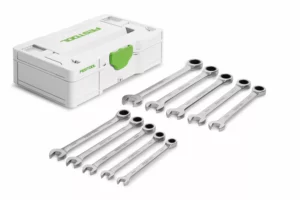 Festool SYS3 S 76-RRS-Set Ringratelsleutelset 10-delig In Systainer - 8-17mmSYS3 S 76-RRS-Set