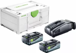 Festool SYS 18V 2x8,0/SCA16 Energieset (2x 8,0Ah) In SystainerSYS 18V 2x8,0/SCA16