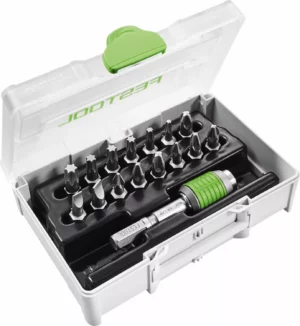 Festool SYS3XXS CE-MX BHS 60 16-delige Bitset In Microsystainer - PZ/PH/TX/SZSYS3 XXS CE-MX BHS 60