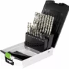 Festool 498981 19 Delige Novadrive HSS-spiraalborensetHSS D 1-10 Sort/19