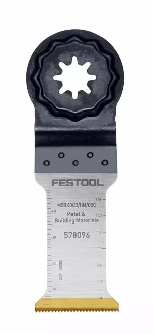 Festool 578096 Hardmetalen Invalzaagblad MSB 60/32/HM/OSC - 32mmMSB 60/32/HM/OSC