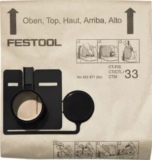 Festool 452971 FIS-CT/CTL/CTM 33/5 Filterzak Voor CT 33 - 452971FIS-CT 33/5
