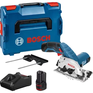 Bosch GKS 12V-26 12V Li-Ion Accu Cirkelzaag Set (2x 3.0Ah Accu) In L-Boxx - 85mmGKS 12V-26
