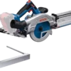 Bosch GKS 18V-57-2 GX 18V Accu Cirkelzaag Body Inclusief FSN X 440 Geleiderail - 165mm