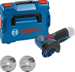 Bosch GWS 12V-76 12V Li-Ion Accu Haakse Slijper Body In L-Boxx - 76mm - KoolborstelloosGWS 12V-76