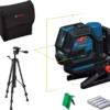 Bosch GCL 12V-50-22 CG 12V Accu Kruislijnlaser In Tas + Statief (inclusief Batterijen)GCL 12V-50-22 CG