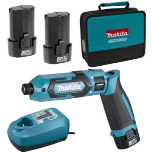 Makita TD022DSE 7,2V Li-Ion Accu Slagschroevendraaier Set (2x 1,5Ah Accu) In TasTD022DSE