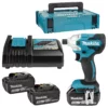 Makita DTD156RTJ 18V Li-Ion Accu Slagschroevendraaier Set (2x 5.0Ah Accu) In MboxDTD156RTJ