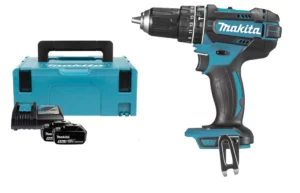 Makita DHP482RTJ 18V Li-Ion Accu Klopboor- /schroefmachine Set (2x 5.0Ah Accu) In MboxDHP482RTJ