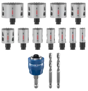 Bosch 2608594434 PRO 14-delige Multi Material PC Plus Gatzagenset - 19,22,25,29,35,38,44,51,57,64,76mm2608594434
