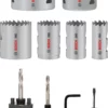 Bosch 2608900524 PRO 12-delige Gatzagenset - Multi Material - 22,29,35,44,51,64mm2608900524